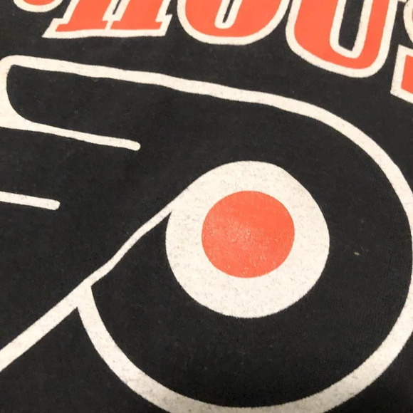 Philadelphia Flyers Hockey T Shirt Mens  Size LG Eddington House Hanes Beefy - Picture 16 of 16